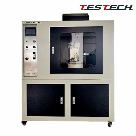 Full Face Mask Flame Resistance Tester