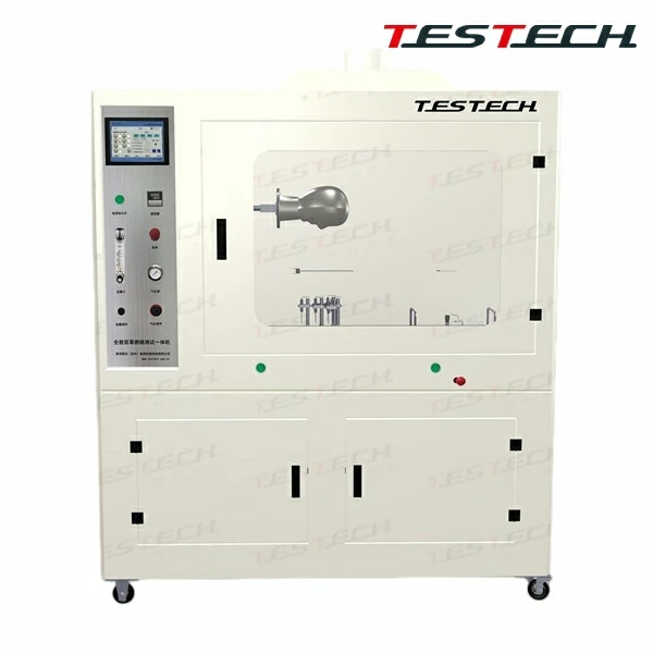 Full Face Masks Flame Resistance Tester