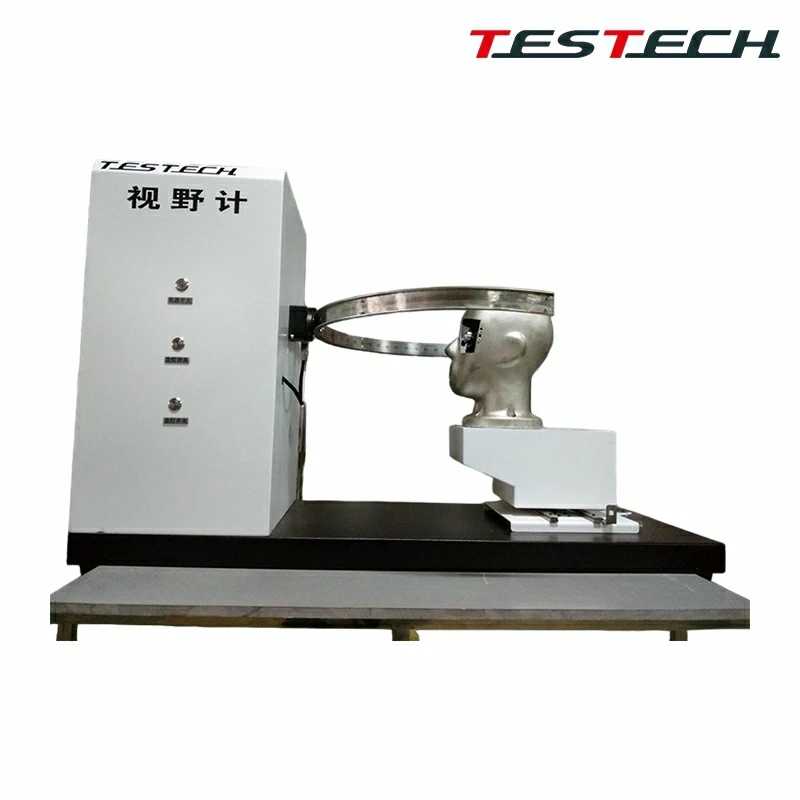 Protective Face Shield Field-of-View Tester
